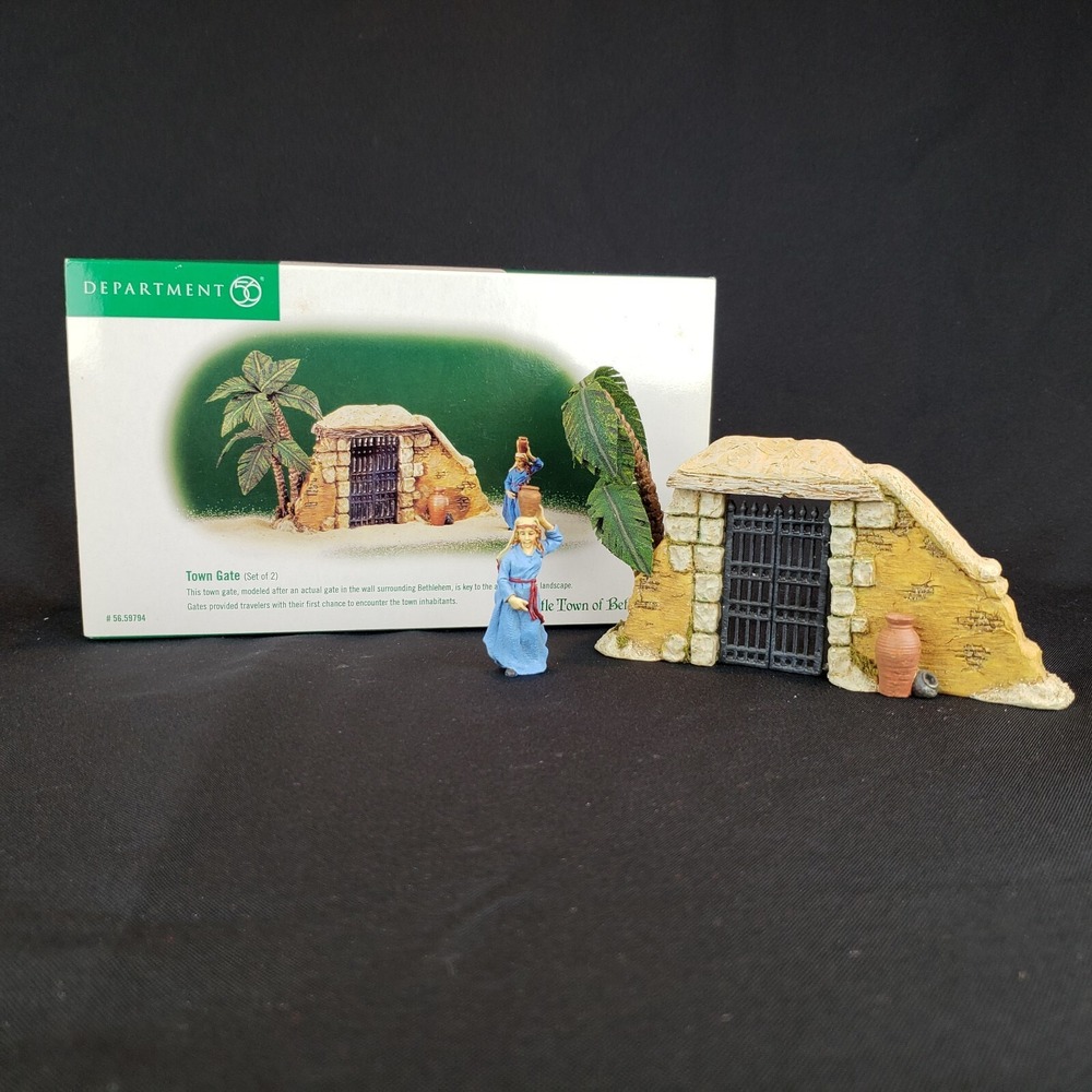 Town Gate 59794 Little Town of Bethlehem Village Department Dept 56 Christmas